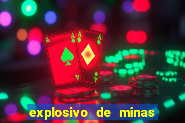 explosivo de minas 3 letras